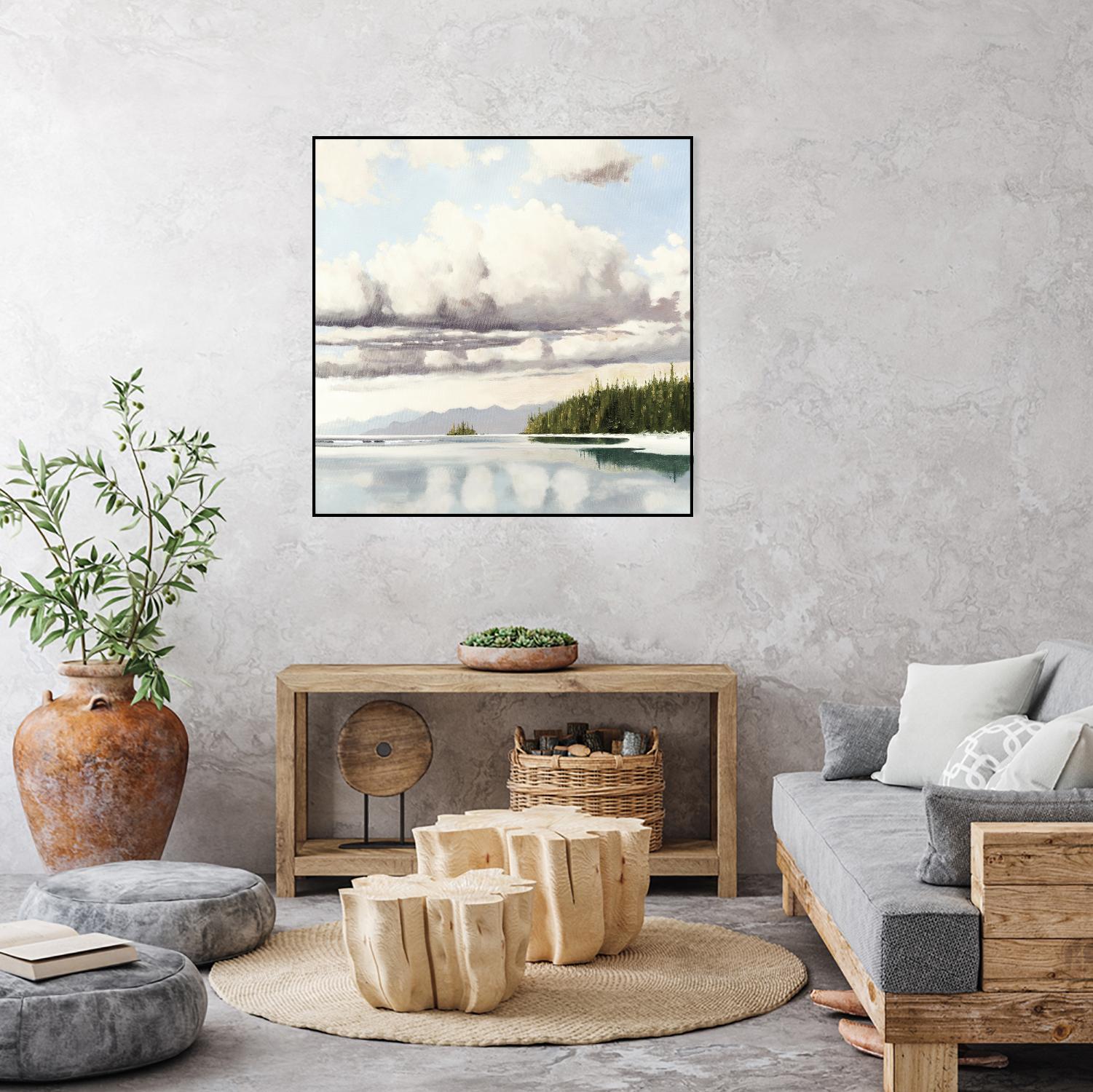 The Clearing II by Pieter Molenaar on GIANT ART - green landscape