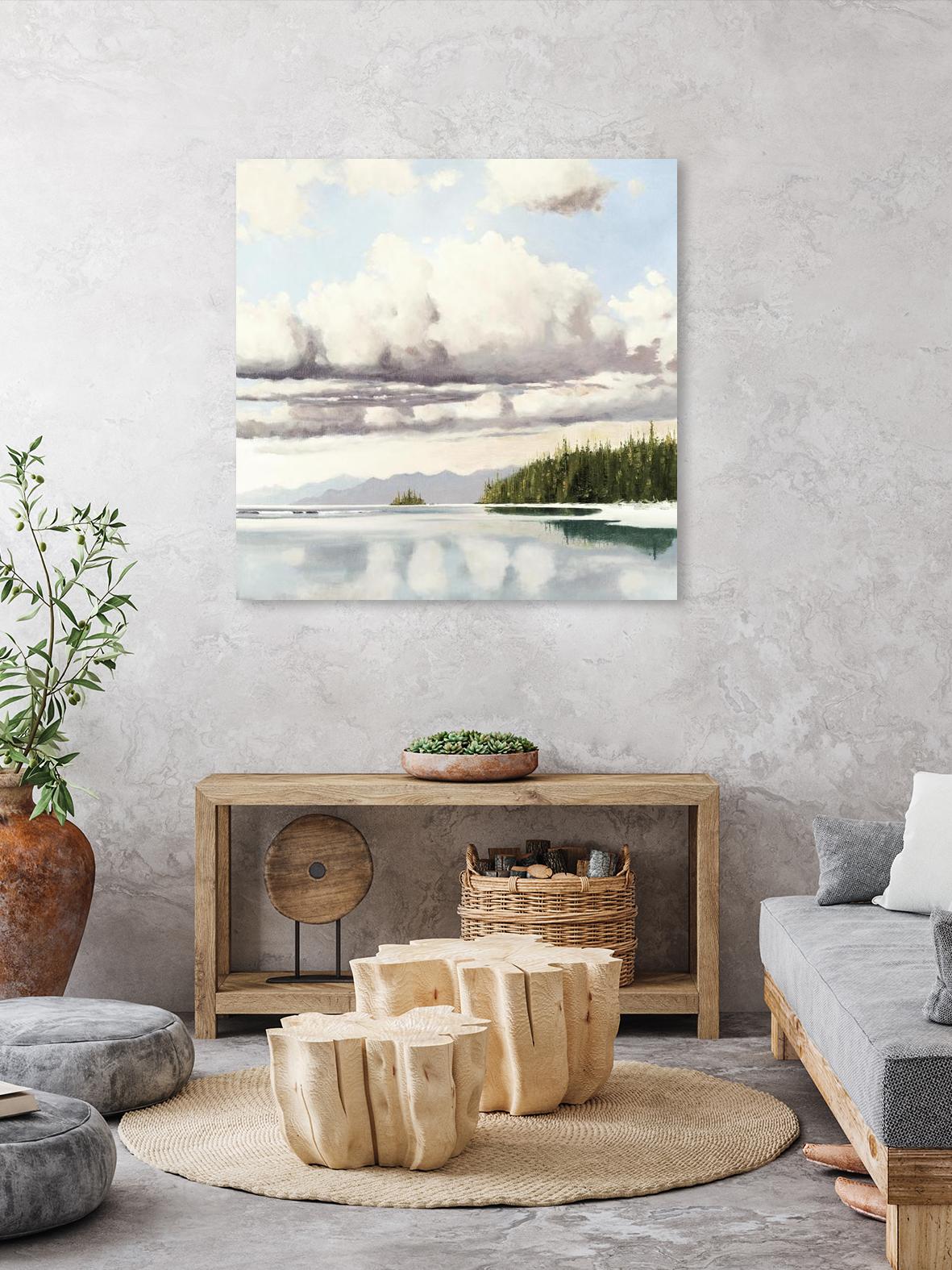 The Clearing II by Pieter Molenaar on GIANT ART - green landscape