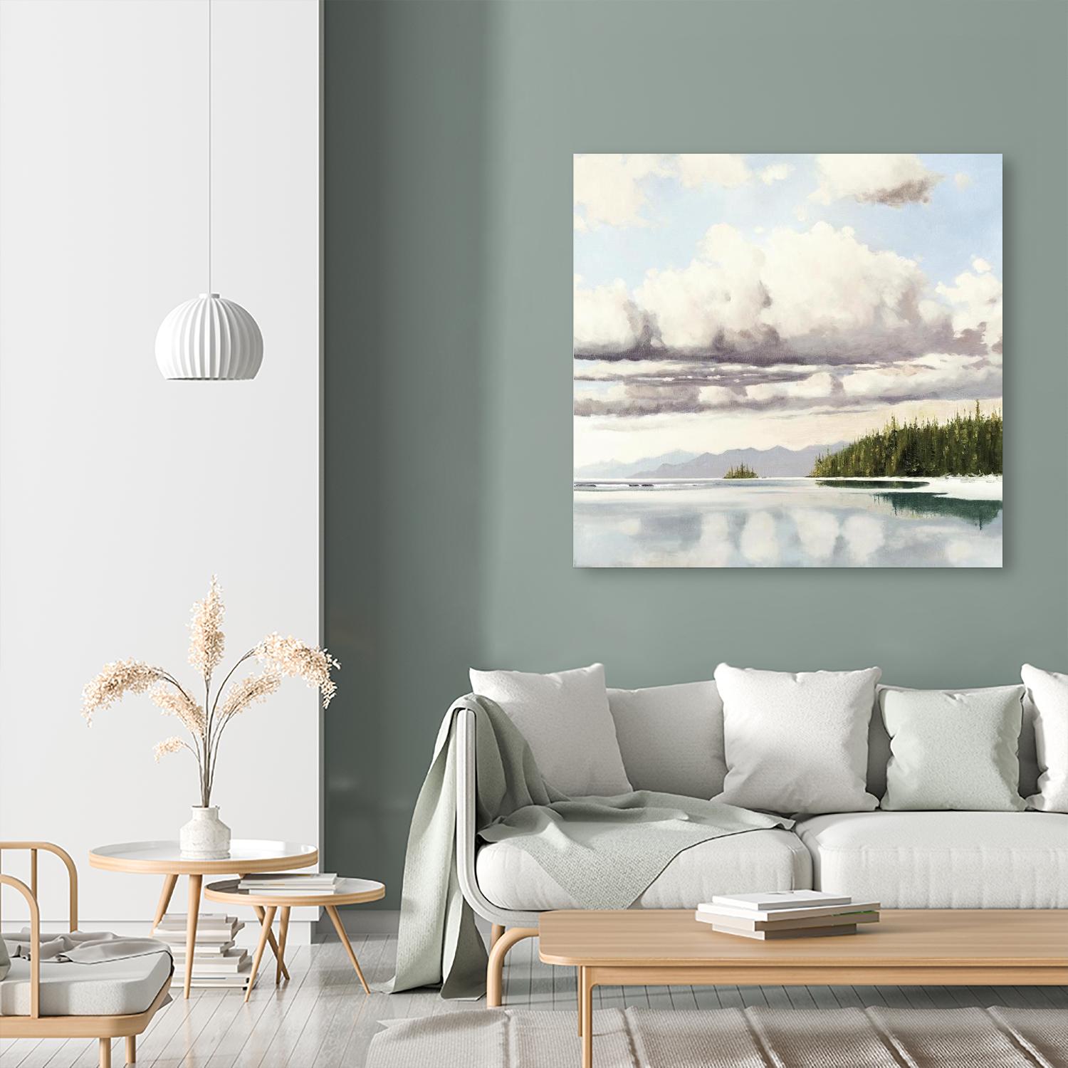 The Clearing II by Pieter Molenaar on GIANT ART - green landscape