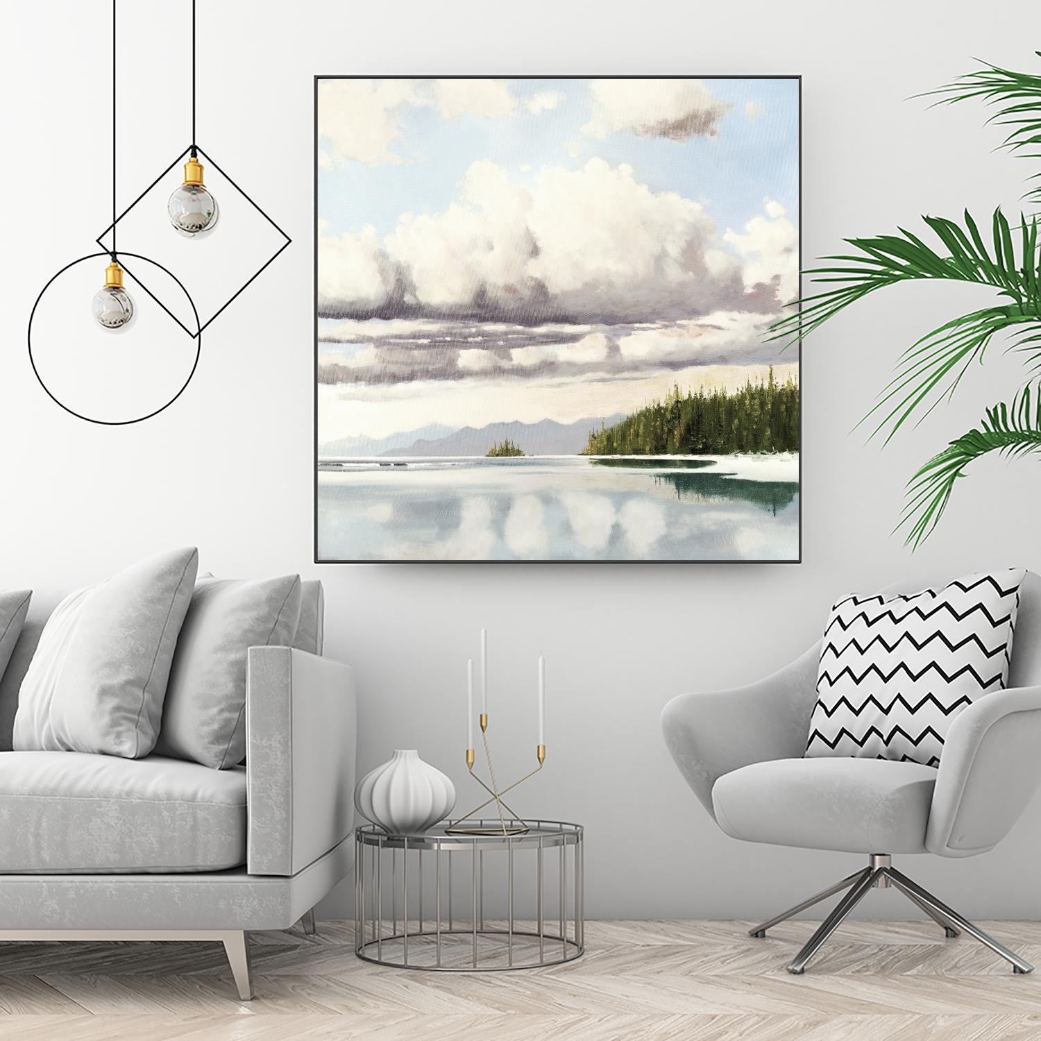 The Clearing II by Pieter Molenaar on GIANT ART - green landscape