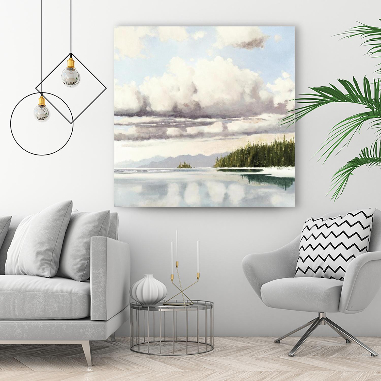 The Clearing II by Pieter Molenaar on GIANT ART - green landscape