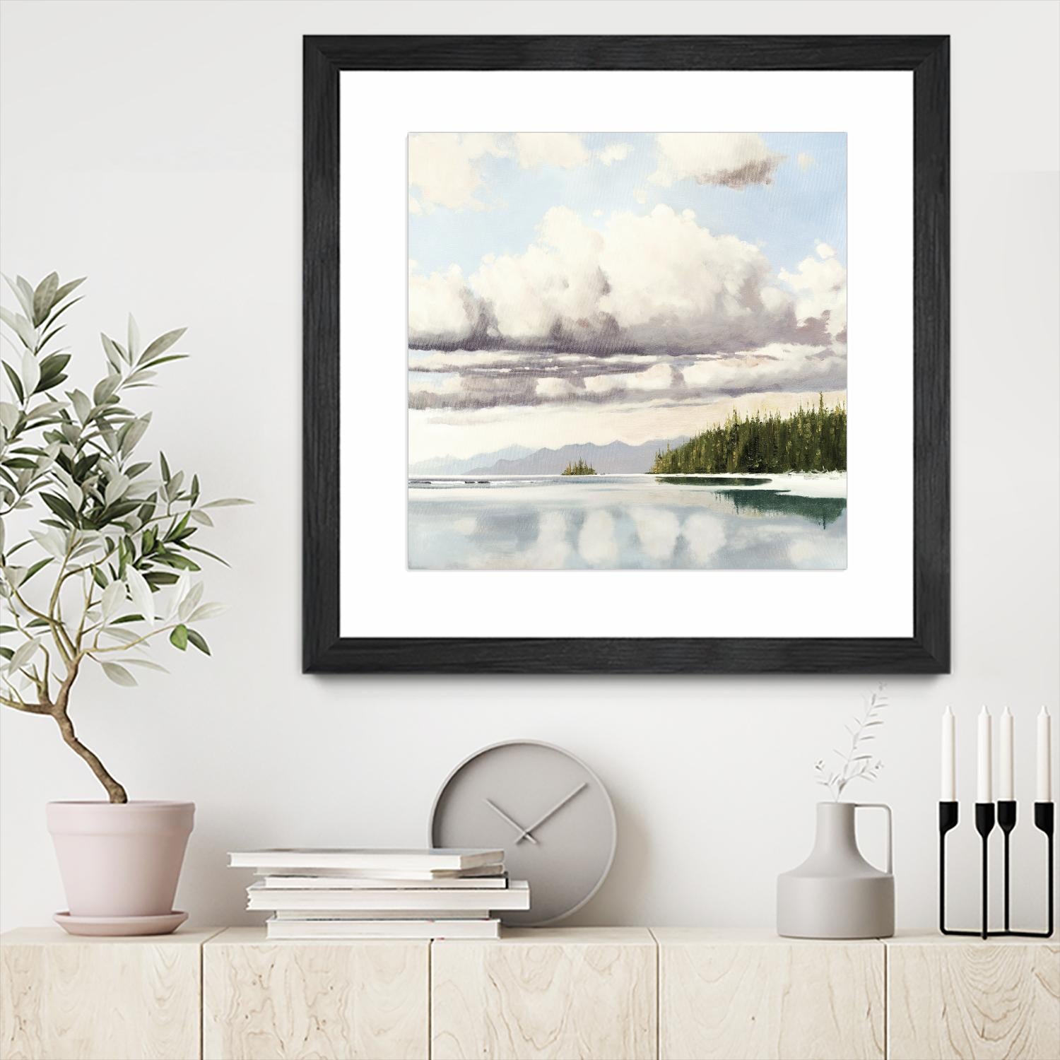 The Clearing II by Pieter Molenaar on GIANT ART - green landscape