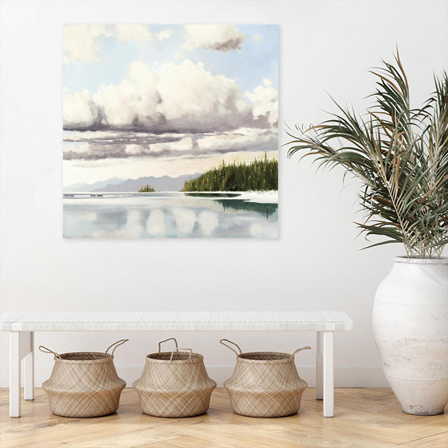 The Clearing II by Pieter Molenaar on GIANT ART - green landscape