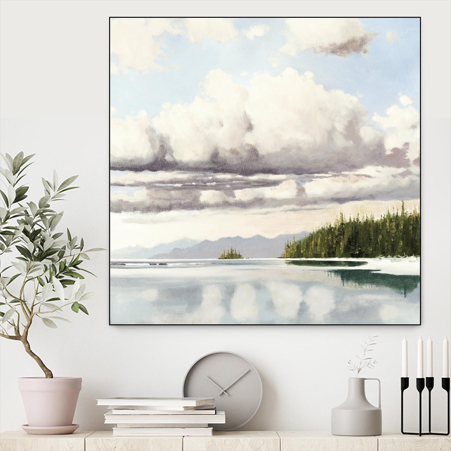 The Clearing II by Pieter Molenaar on GIANT ART - green landscape