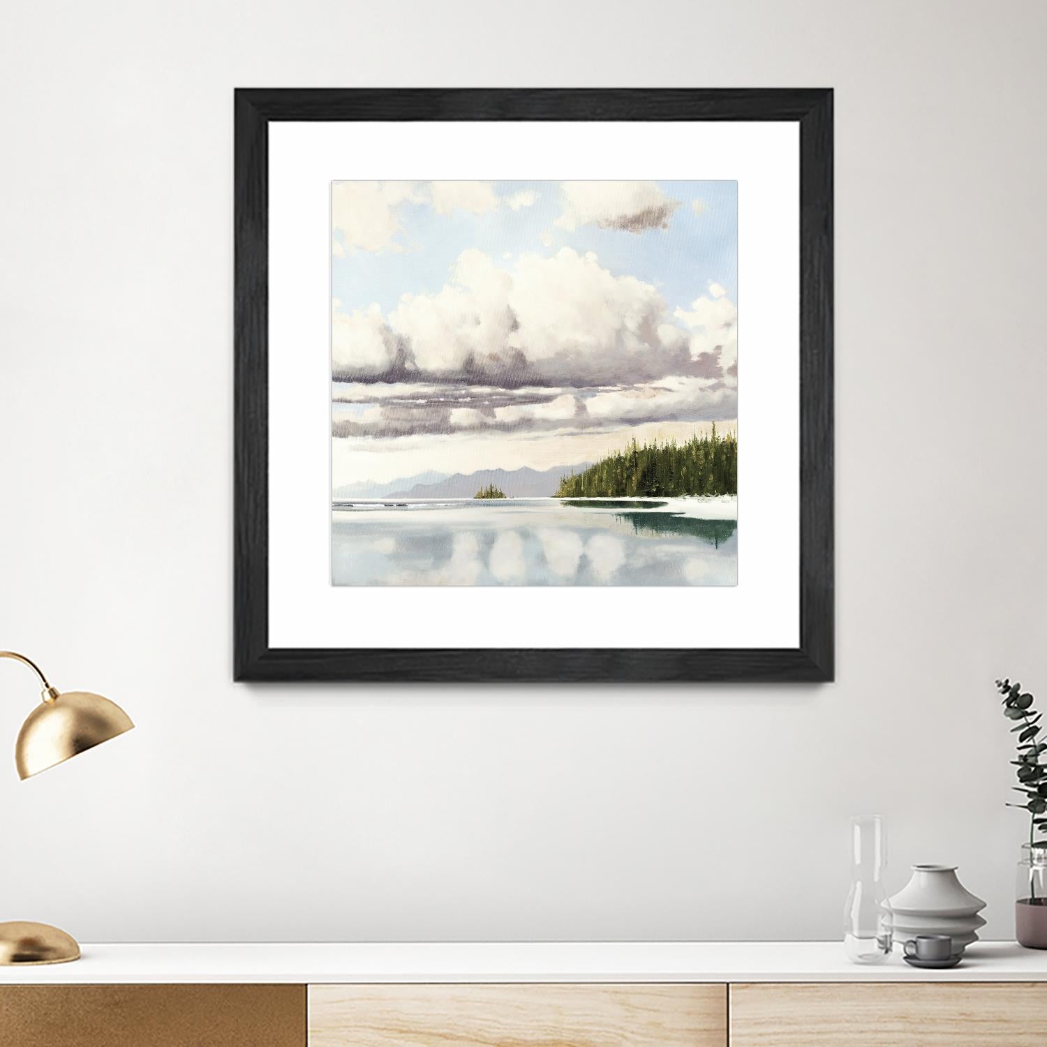 The Clearing II by Pieter Molenaar on GIANT ART - green landscape