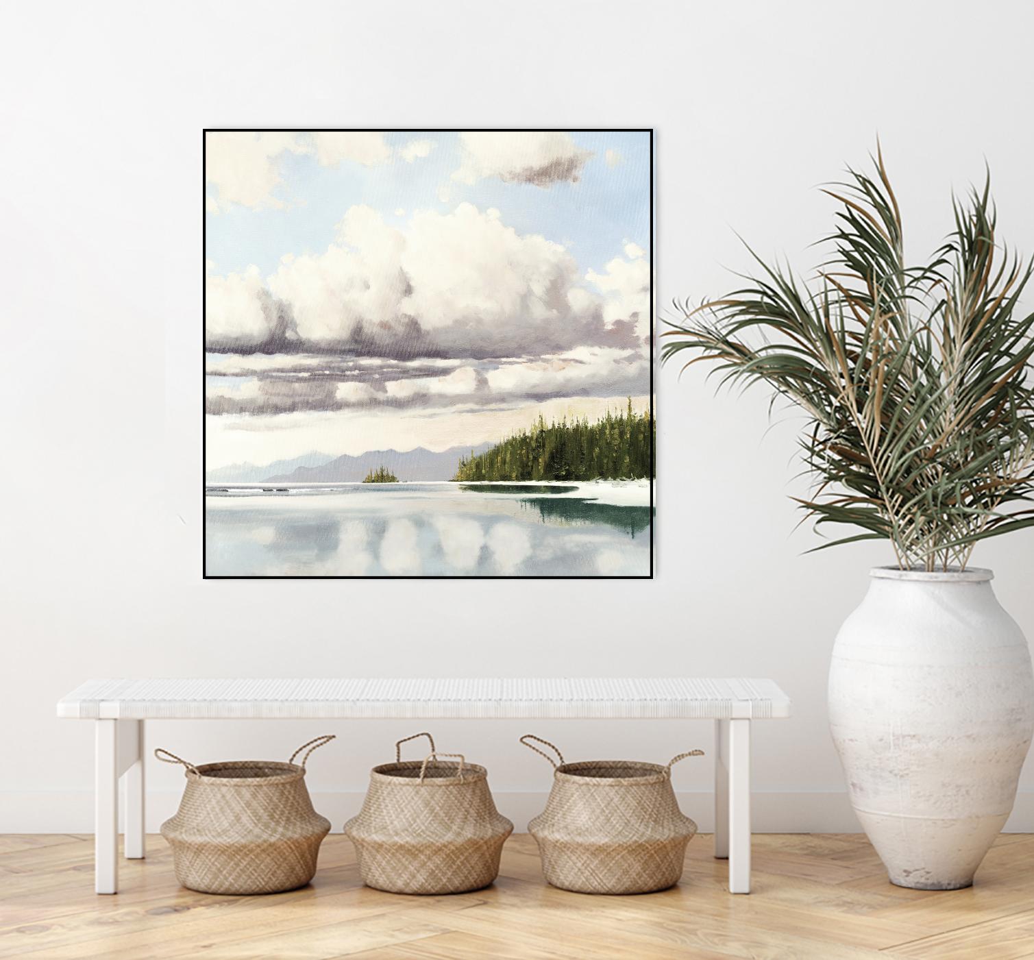 The Clearing II by Pieter Molenaar on GIANT ART - green landscape