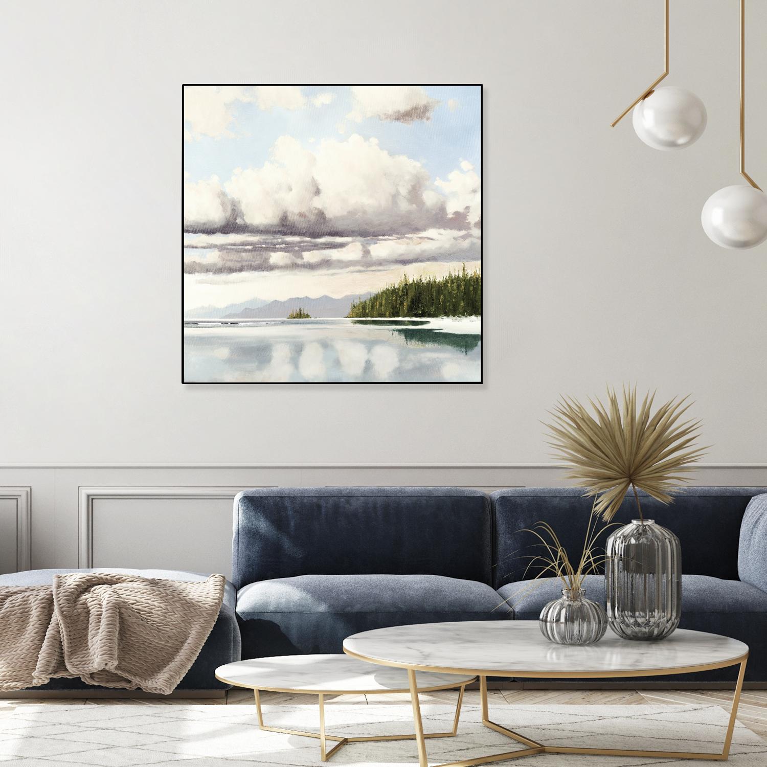 The Clearing II by Pieter Molenaar on GIANT ART - green landscape