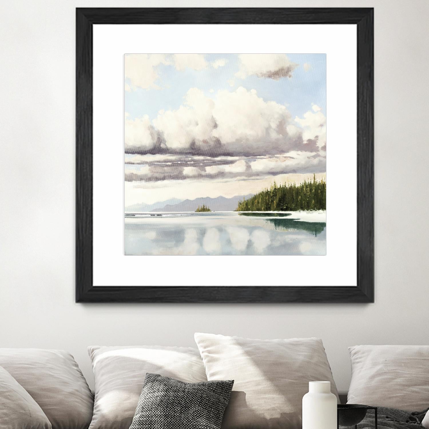 The Clearing II by Pieter Molenaar on GIANT ART - green landscape