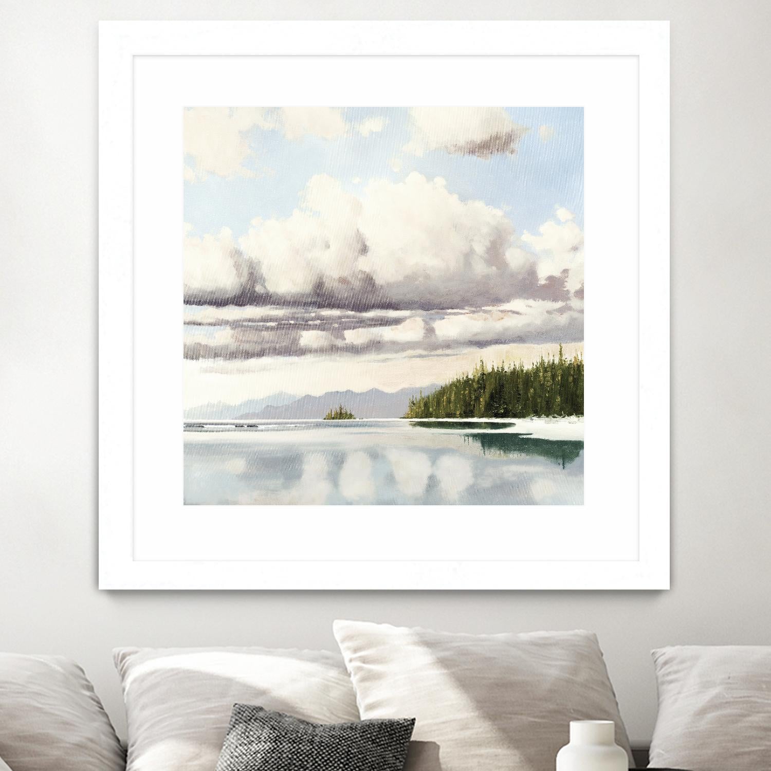 The Clearing II by Pieter Molenaar on GIANT ART - green landscape