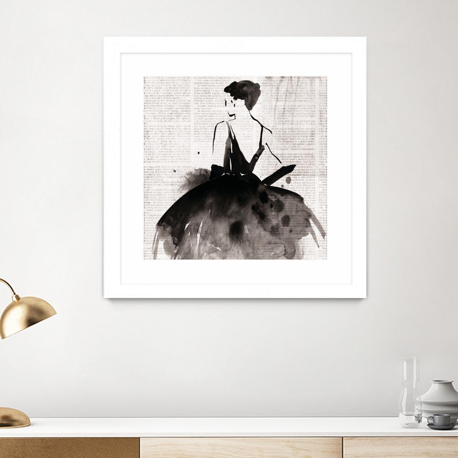 Spotlight I by PI Studio on GIANT ART - white fashion