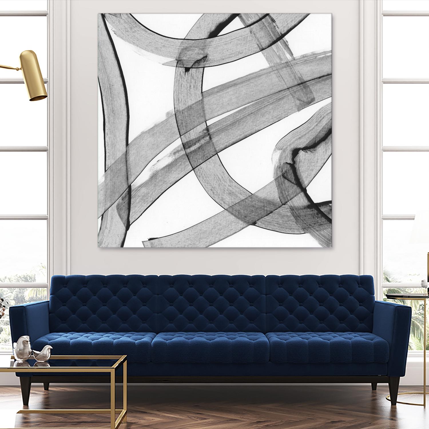 Gesture by PI Studio on GIANT ART - white abstract