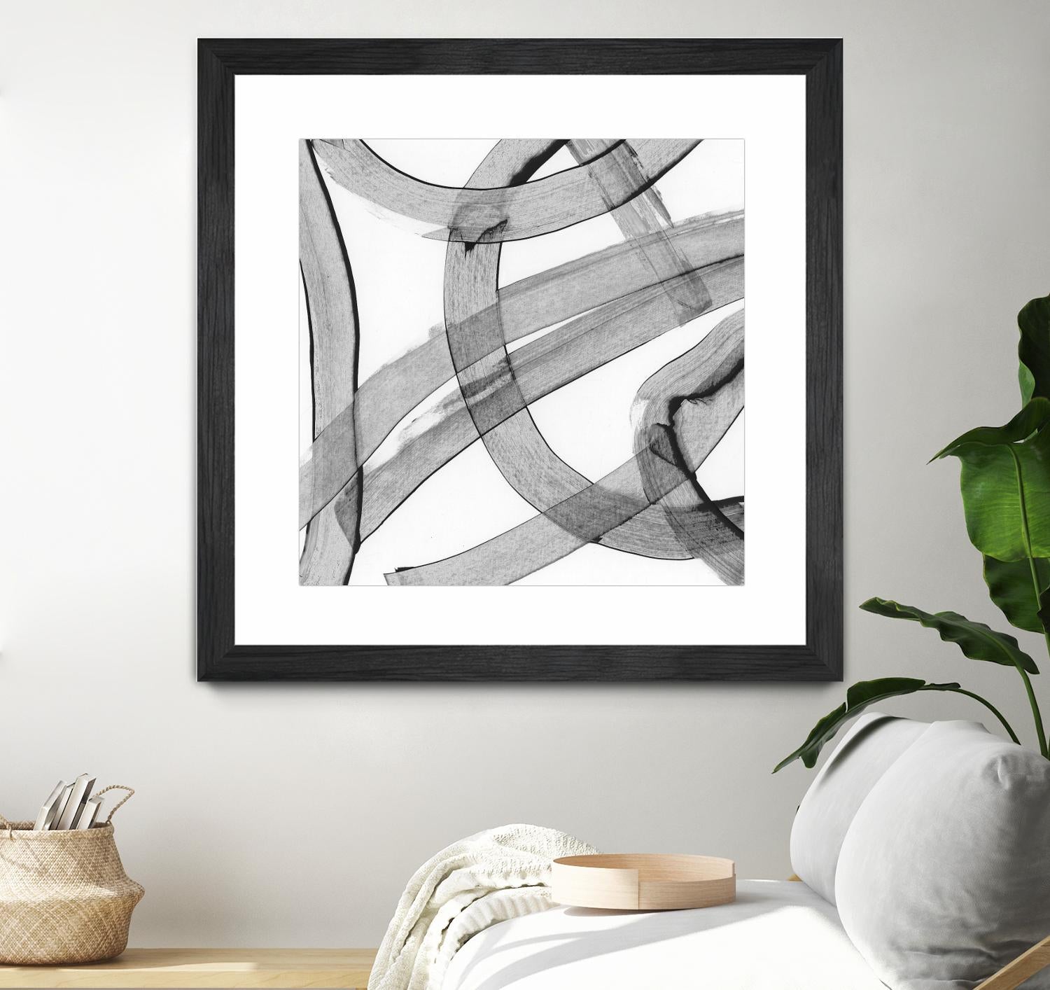 Gesture by PI Studio on GIANT ART - white abstract