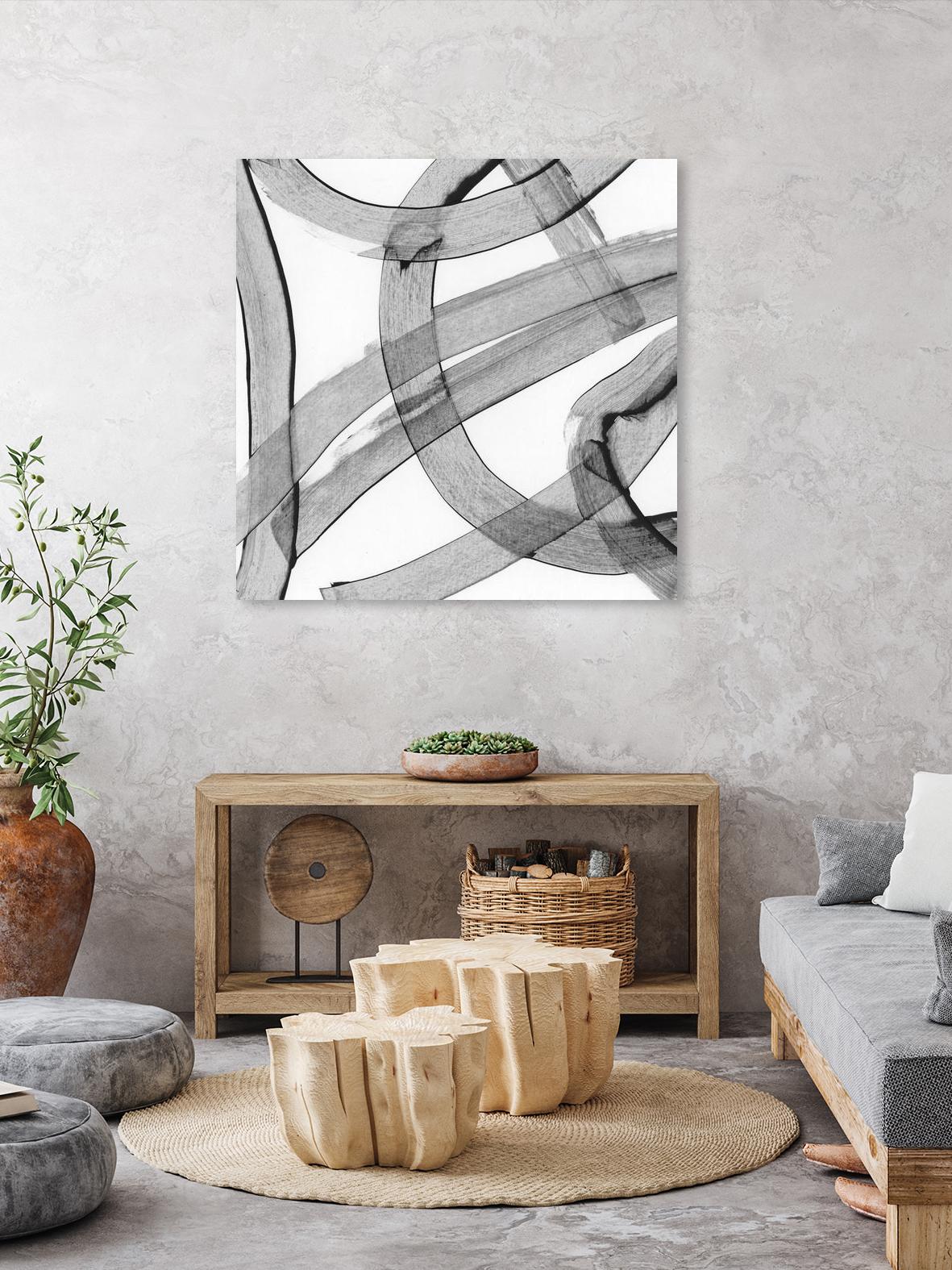 Gesture by PI Studio on GIANT ART - white abstract