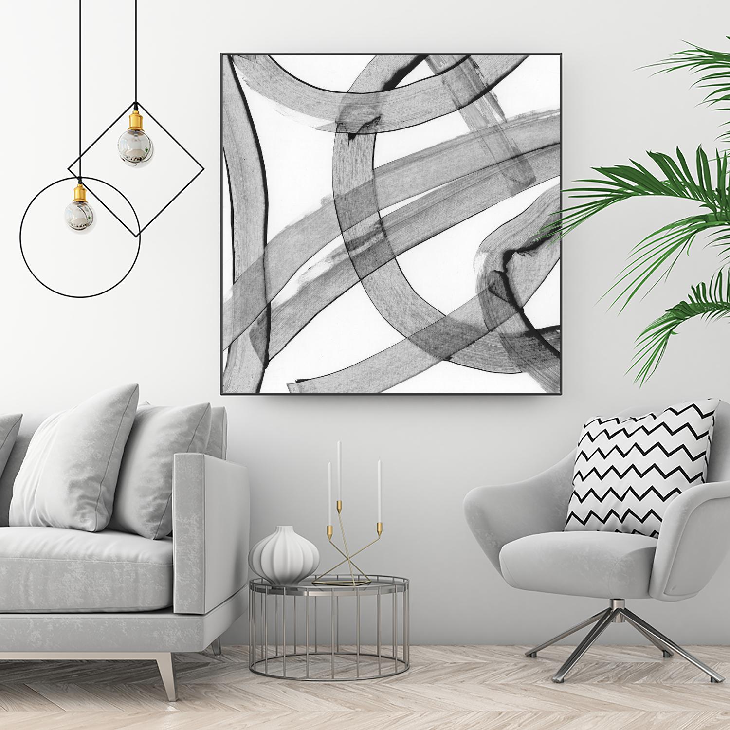 Gesture by PI Studio on GIANT ART - white abstract