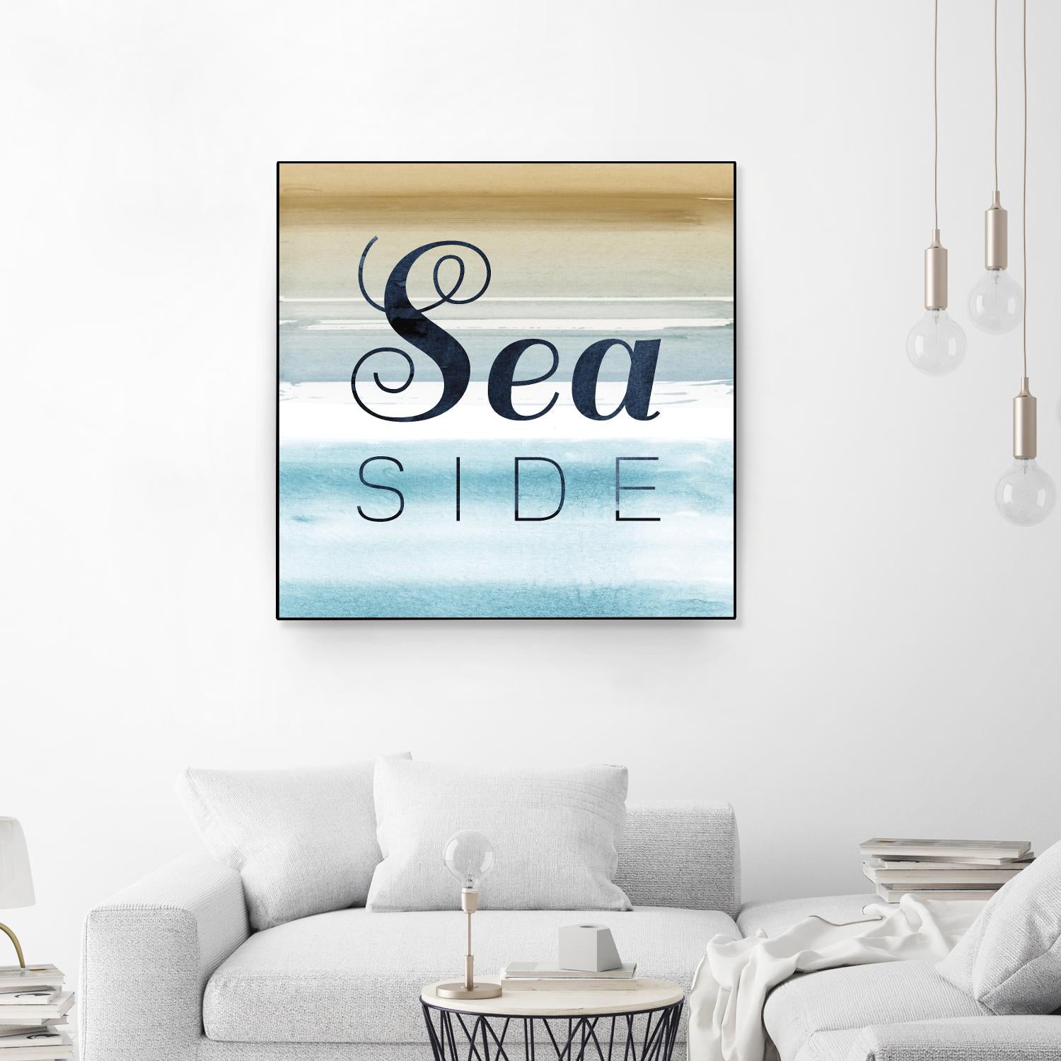 Sea Side by PI Studio on GIANT ART - beige quotes