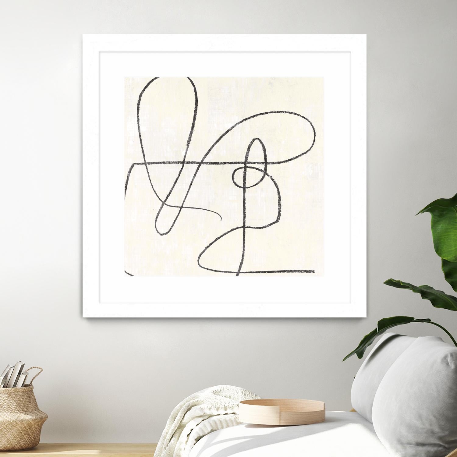 Juxtaposing by Pi Studio on GIANT ART - white linear linear art