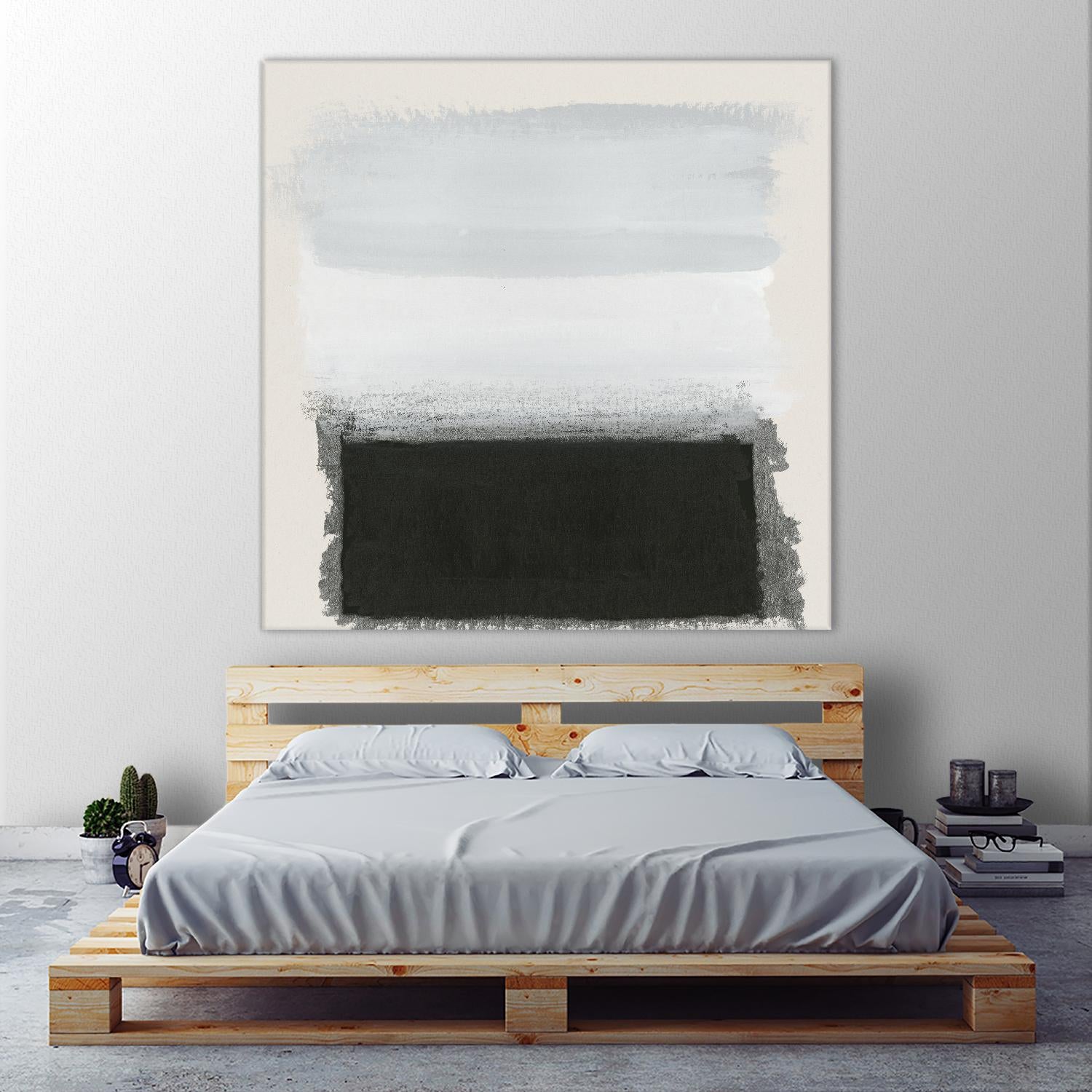 Star Night Interlude by PI Studio on GIANT ART - white abstract rothko