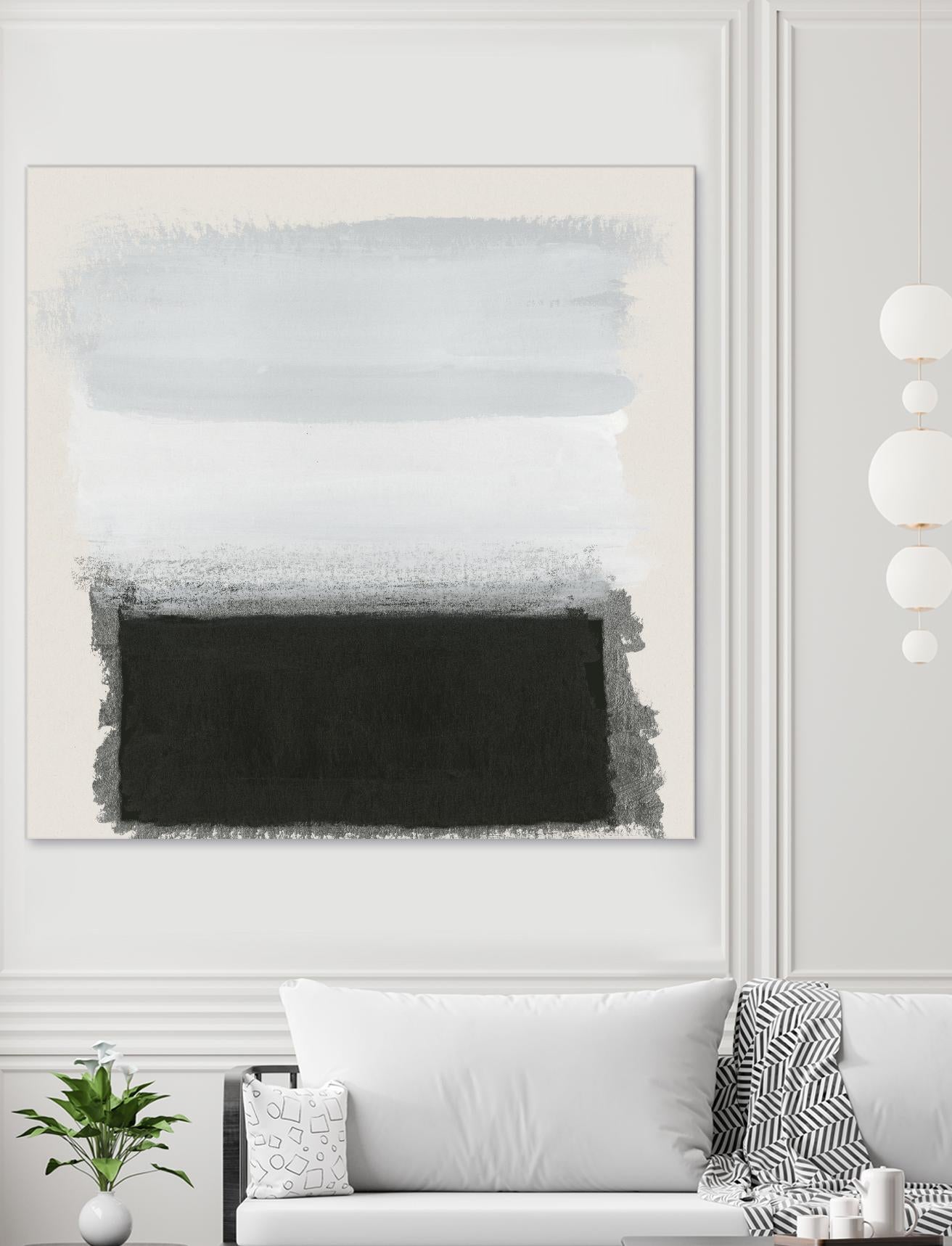 Star Night Interlude by PI Studio on GIANT ART - white abstract rothko