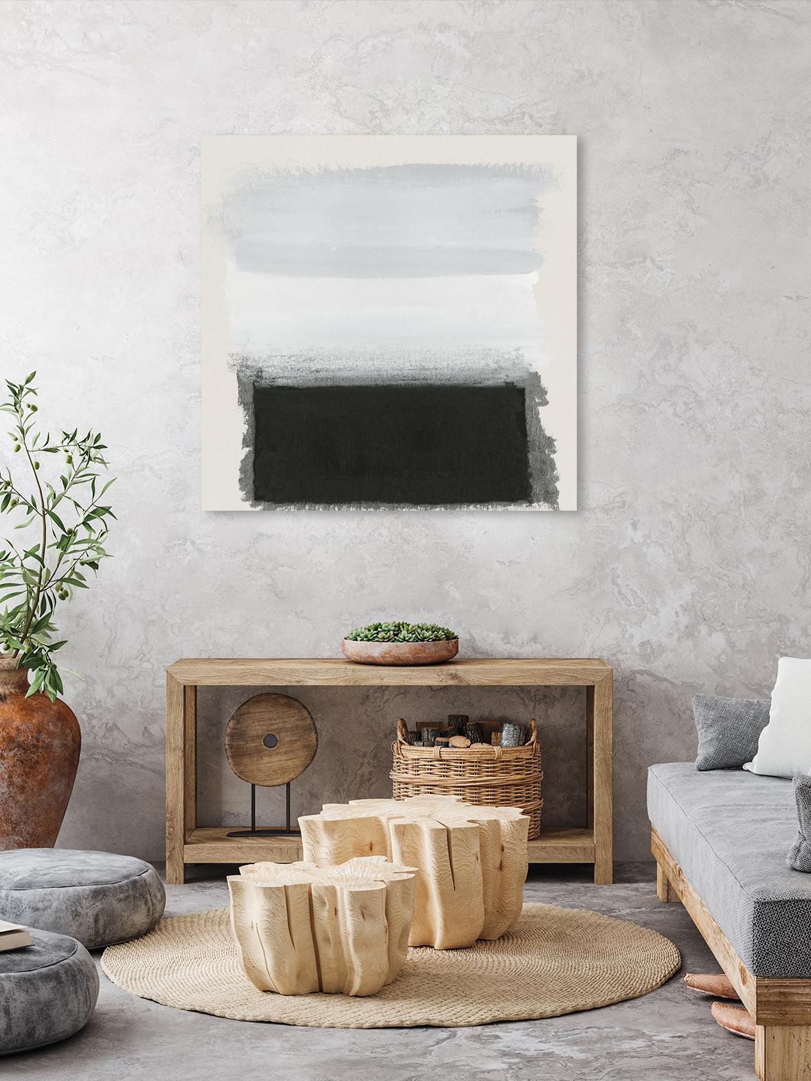 Star Night Interlude by PI Studio on GIANT ART - white shapes rothko