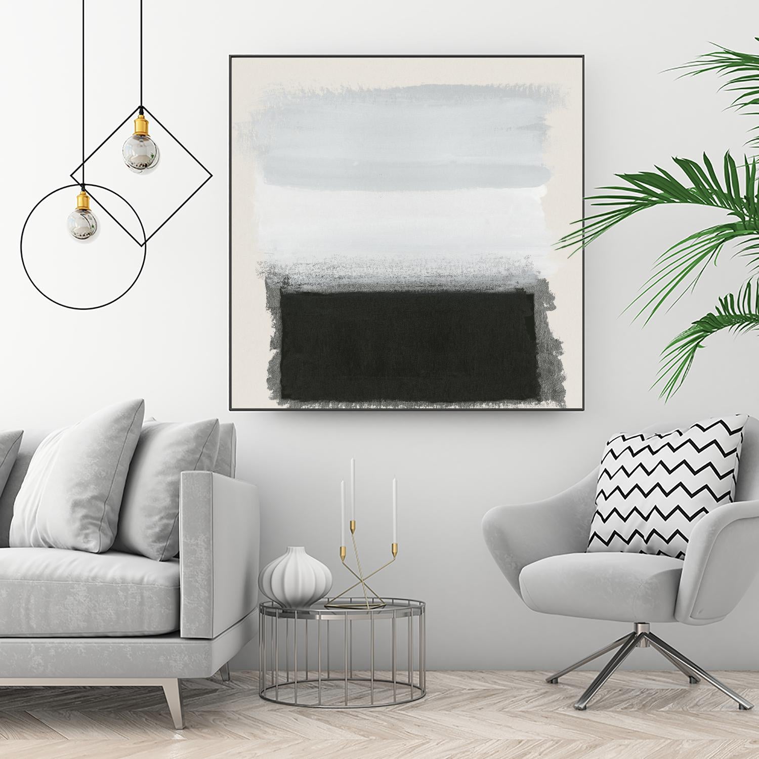 Star Night Interlude by PI Studio on GIANT ART - white abstract rothko