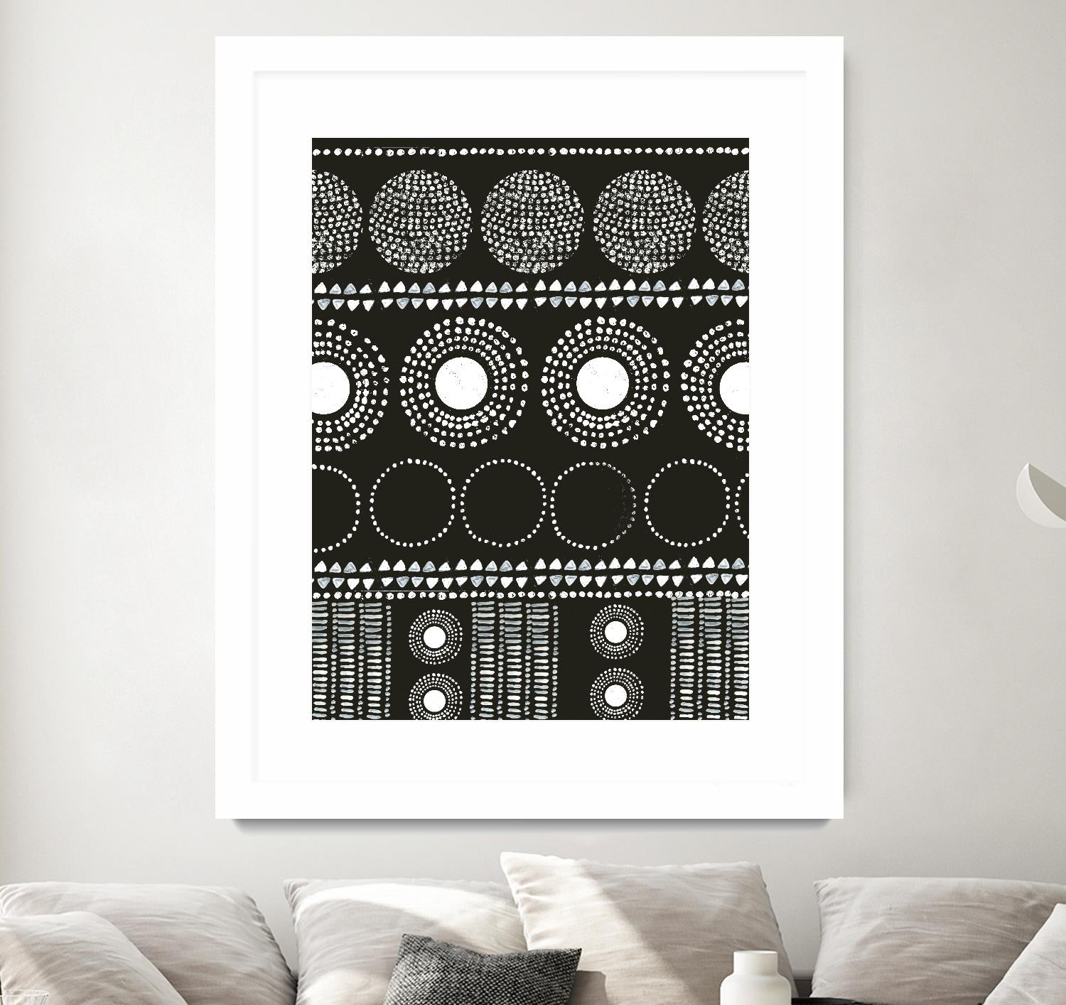 African I by PI Studio on GIANT ART - white abstract