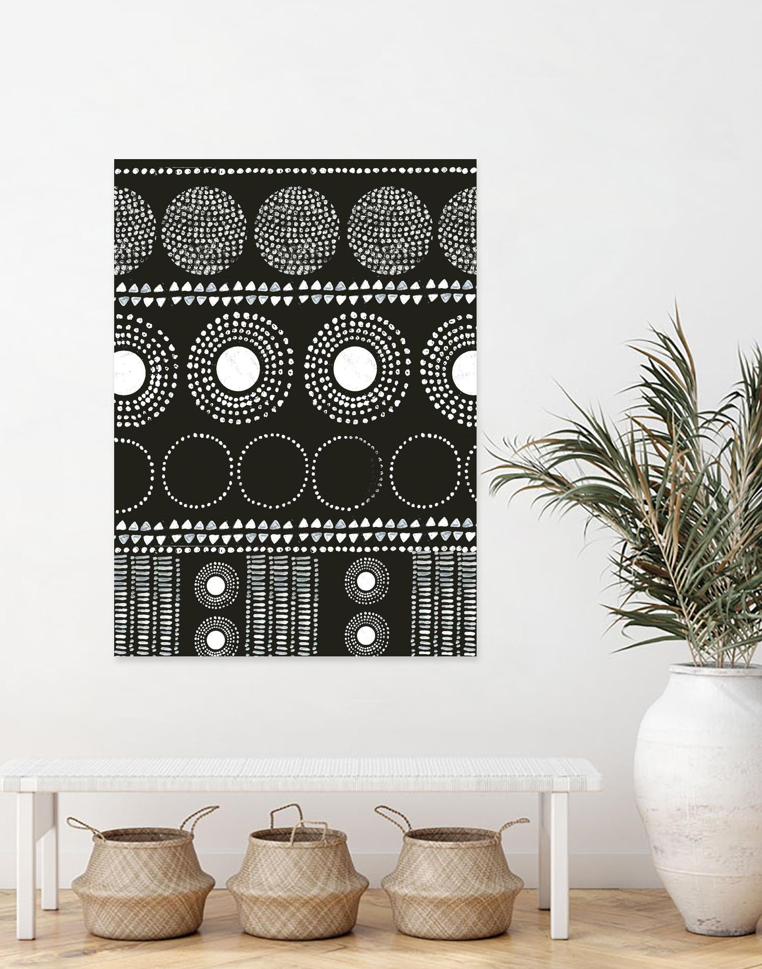 African I by PI Studio on GIANT ART - white abstract