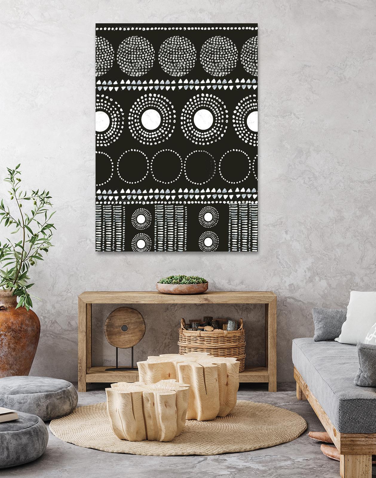 African I by PI Studio on GIANT ART - white abstract