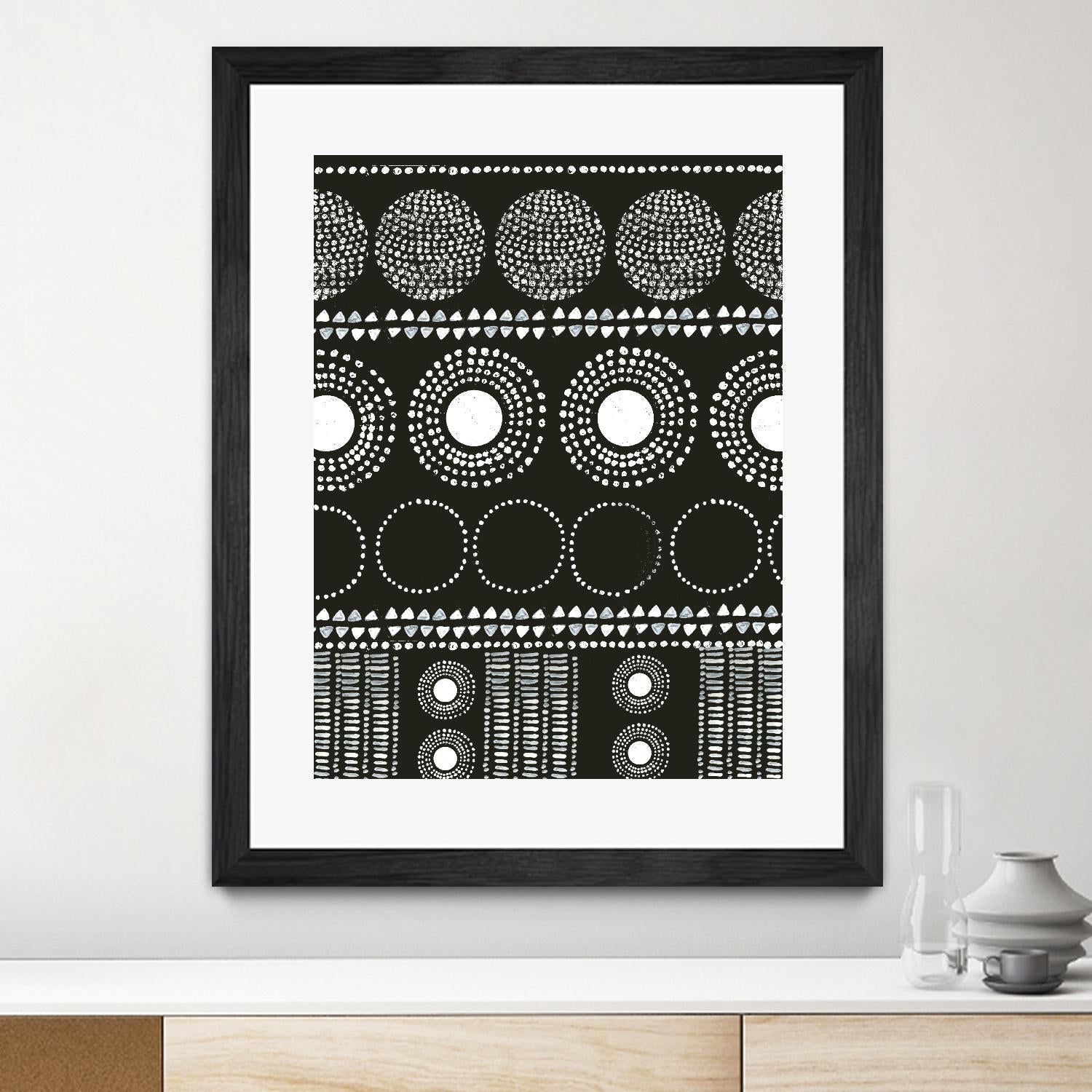 African I by PI Studio on GIANT ART - white abstract