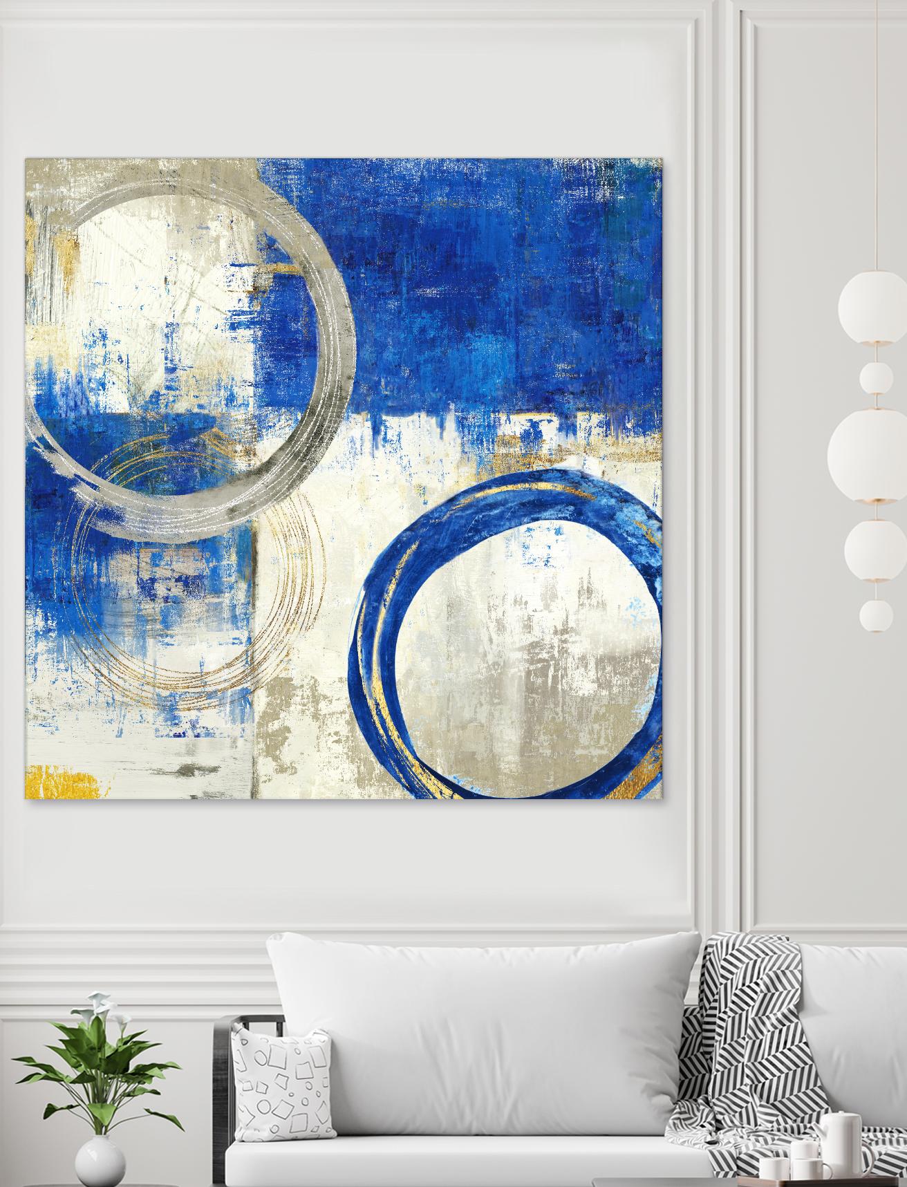 Lingering I by Tom Reeves on GIANT ART - beige abstract