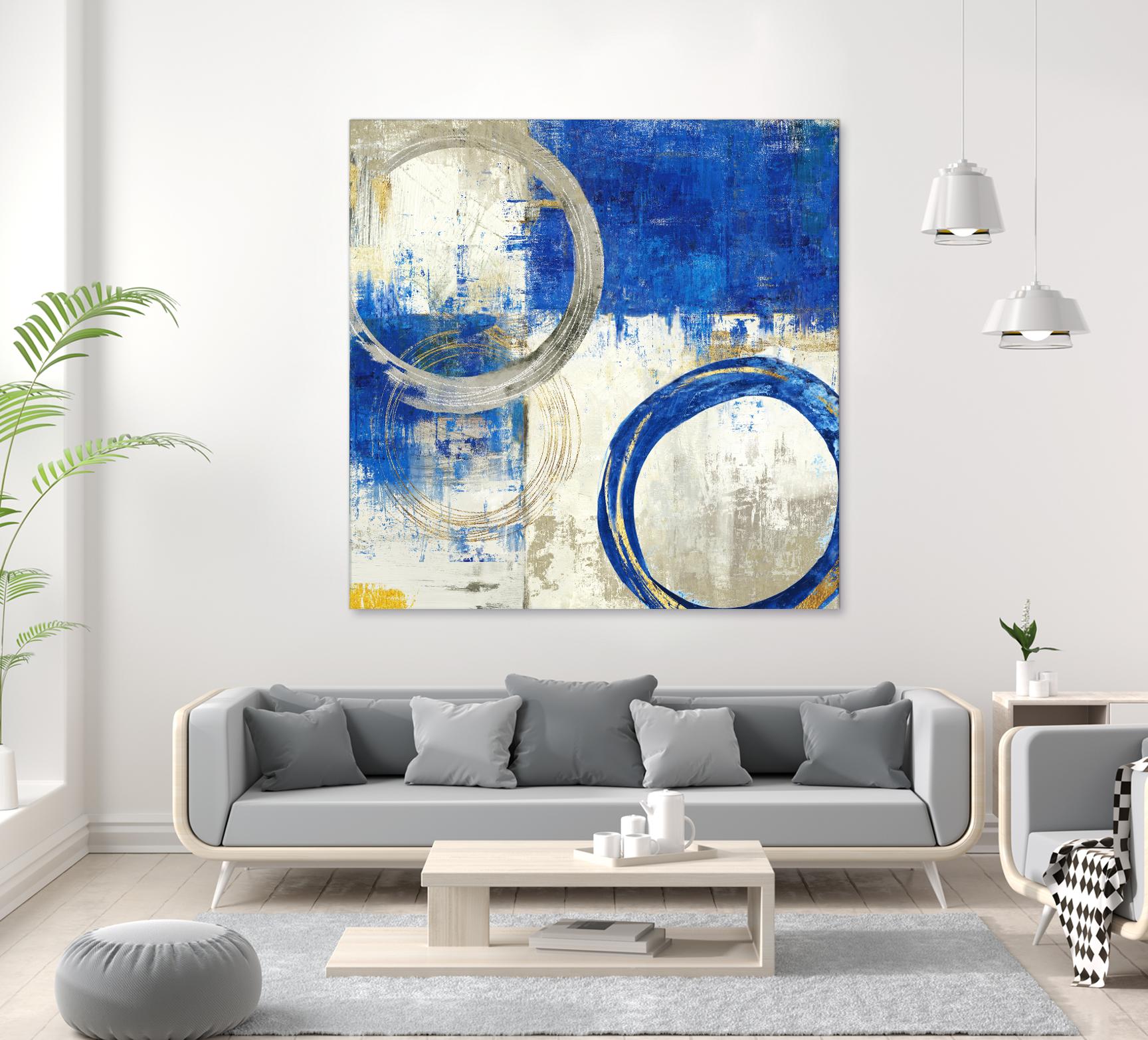 Lingering I by Tom Reeves on GIANT ART - beige abstract