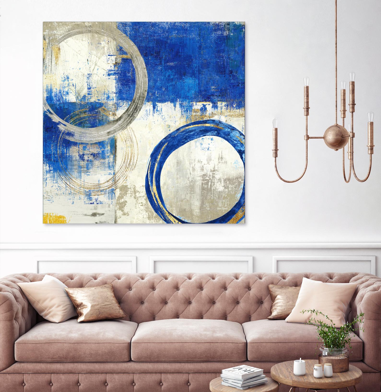 Lingering I by Tom Reeves on GIANT ART - beige abstract