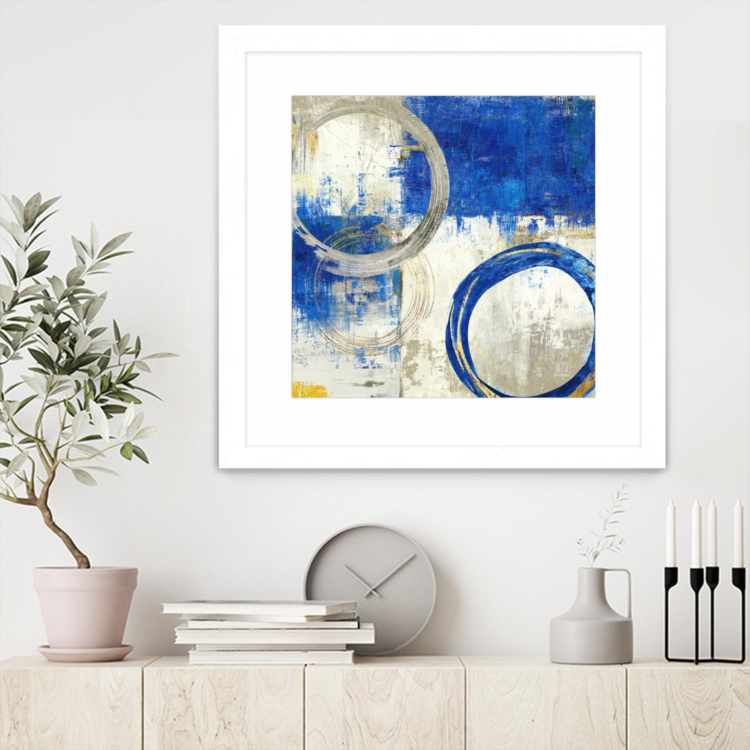 Lingering I by Tom Reeves on GIANT ART - beige abstract