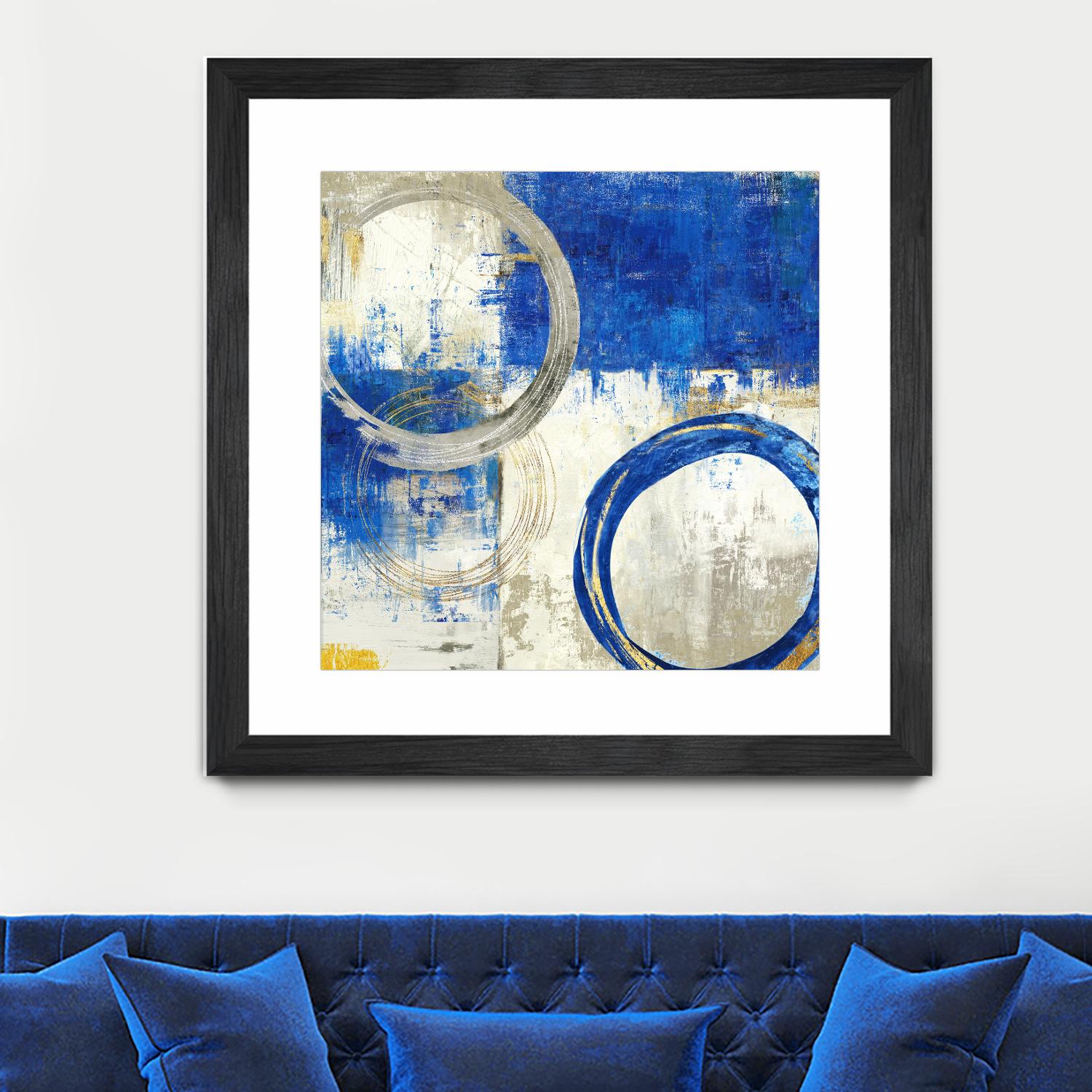 Lingering I by Tom Reeves on GIANT ART - beige abstract