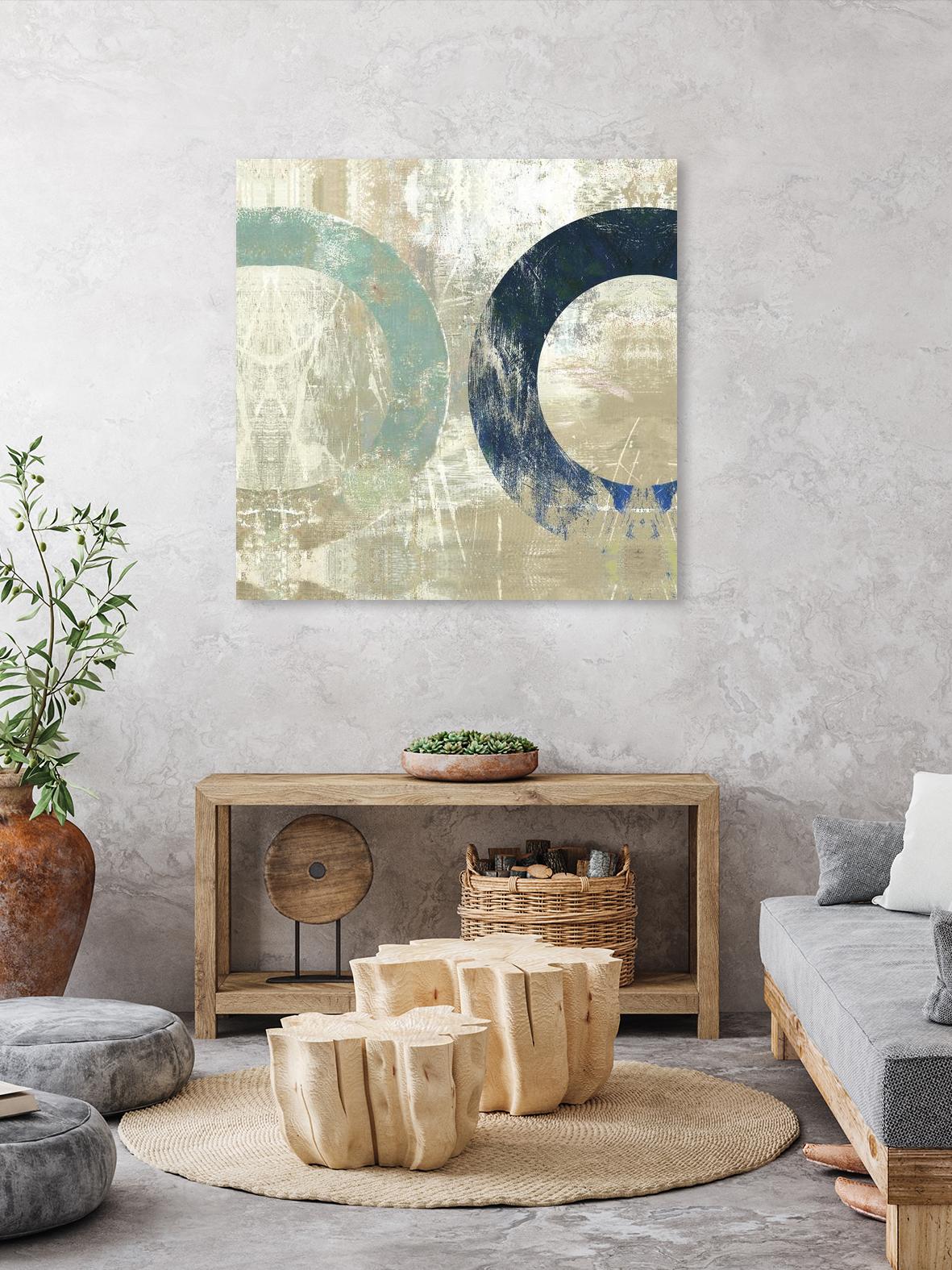 Odeon II by Tom Reeves on GIANT ART - blue abstract