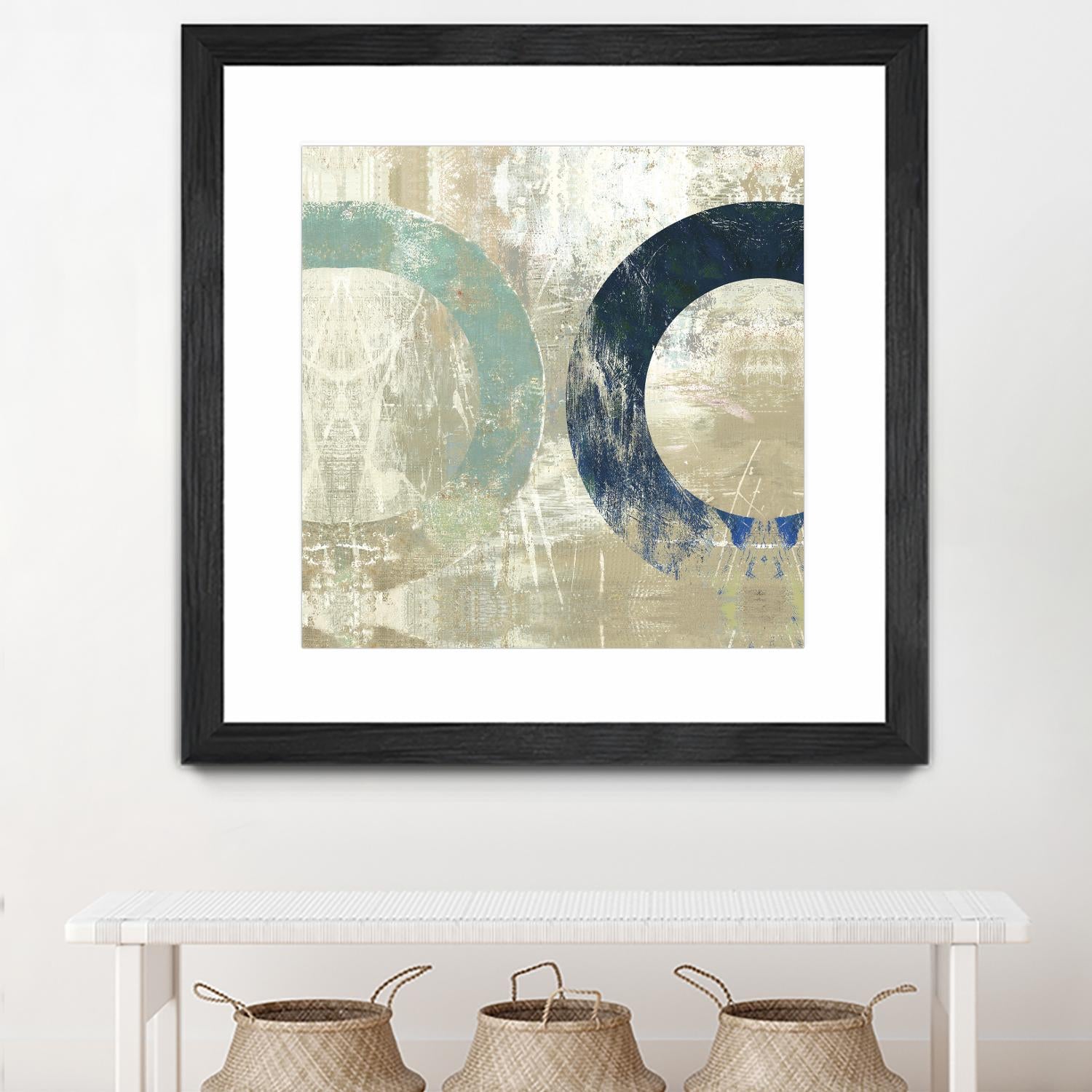 Odeon II by Tom Reeves on GIANT ART - blue abstract