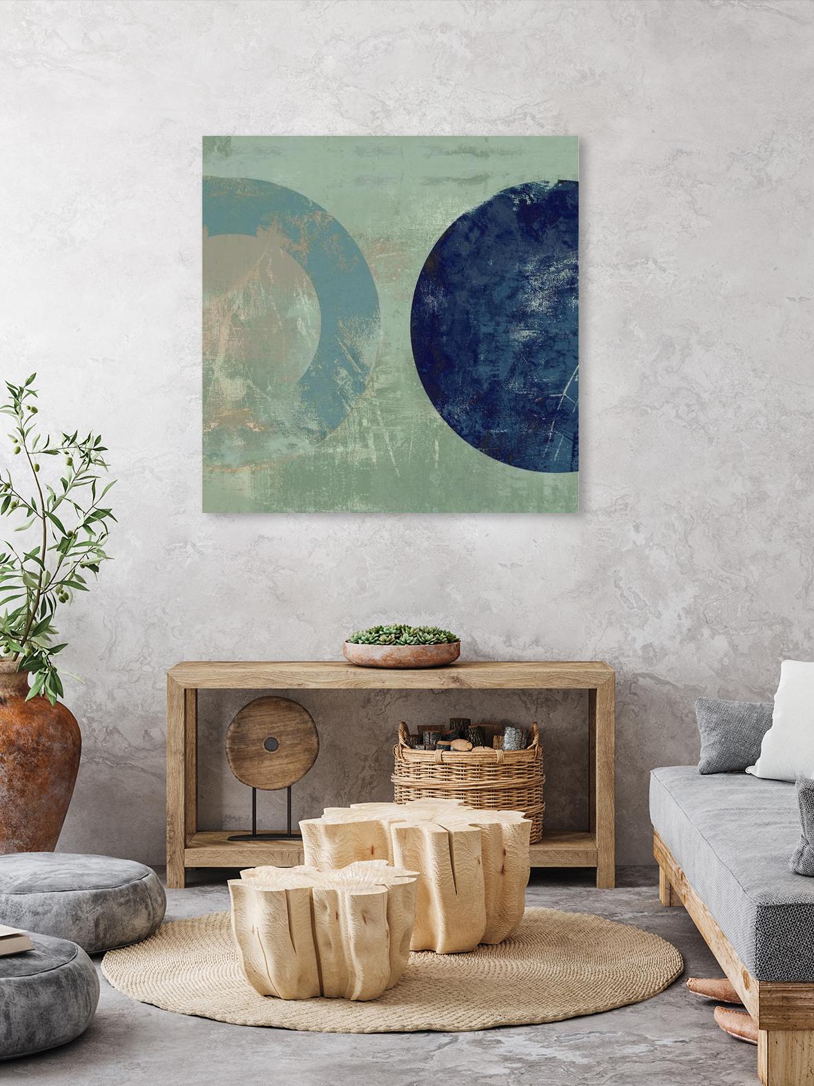 Odeon V by Tom Reeves on GIANT ART - blue abstract