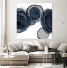 Blotted Ink II by Tom Reeves on GIANT ART - blue watercolour watercolor