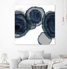 Blotted Ink II by Tom Reeves on GIANT ART - blue watercolour watercolor