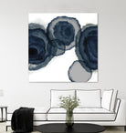 Blotted Ink II by Tom Reeves on GIANT ART - blue watercolour watercolor