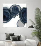 Blotted Ink II by Tom Reeves on GIANT ART - blue watercolour watercolor