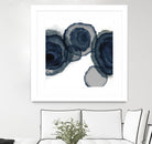 Blotted Ink II by Tom Reeves on GIANT ART - blue watercolour watercolor