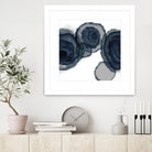 Blotted Ink II by Tom Reeves on GIANT ART - blue watercolour watercolor