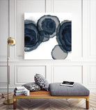 Blotted Ink II by Tom Reeves on GIANT ART - blue watercolour watercolor