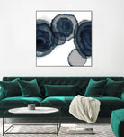 Blotted Ink II by Tom Reeves on GIANT ART - blue watercolour watercolor