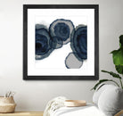 Blotted Ink II by Tom Reeves on GIANT ART - blue watercolour watercolor