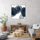 Blotted Ink II by Tom Reeves on GIANT ART - blue watercolour watercolor