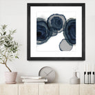 Blotted Ink II by Tom Reeves on GIANT ART - blue watercolour watercolor