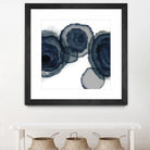 Blotted Ink II by Tom Reeves on GIANT ART - blue watercolour watercolor