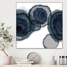 Blotted Ink II by Tom Reeves on GIANT ART - blue watercolour watercolor