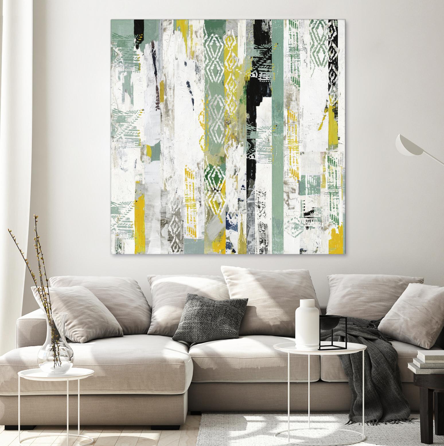 Spring I by Tom Reeves on GIANT ART - green abstract